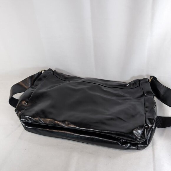 Olympic Museum Collection Mexico 68 1968 Faux Leather Bag Satchel Black NEW NWT - Picture 7 of 16